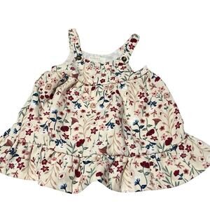 Btween baby Ruffle Floral Maxi dress with colorful floral print- Size 12 months